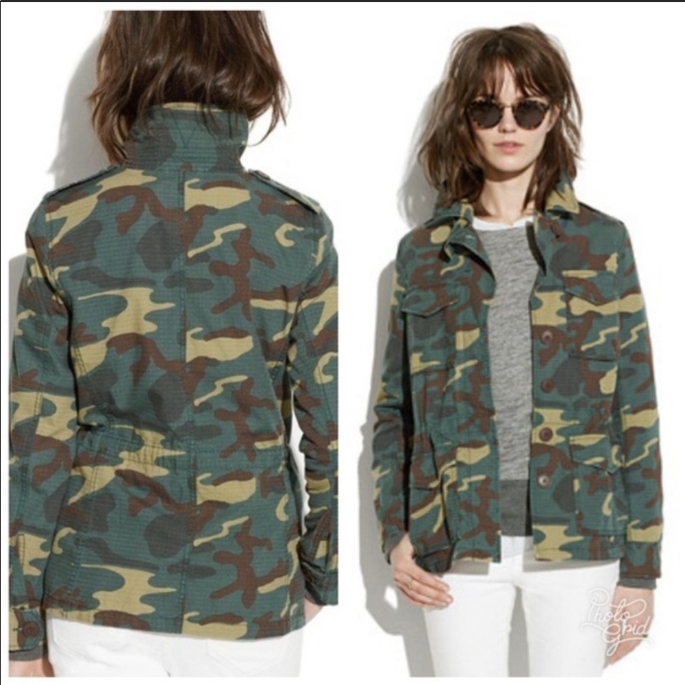 Madewell outbound camo jacket